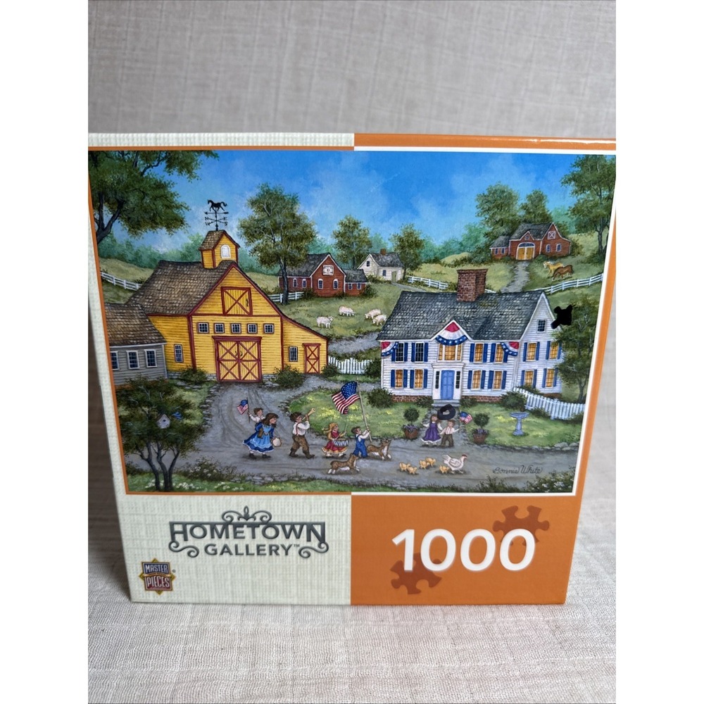 Bits and Pieces 1000 Piece Puzzle, Hometown Gallery (1 Missing‎ Piece)